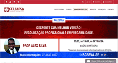Desktop Screenshot of cetfaesa.com.br